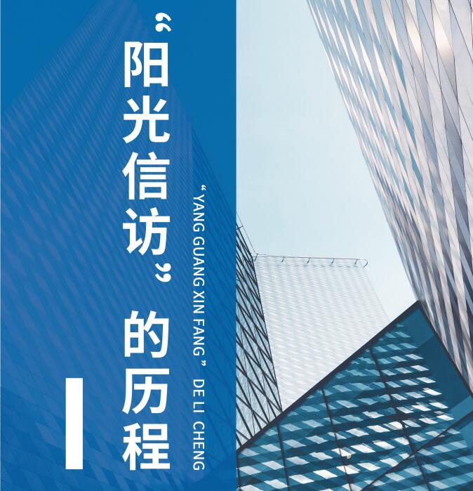 智慧“阳光信访”的历程